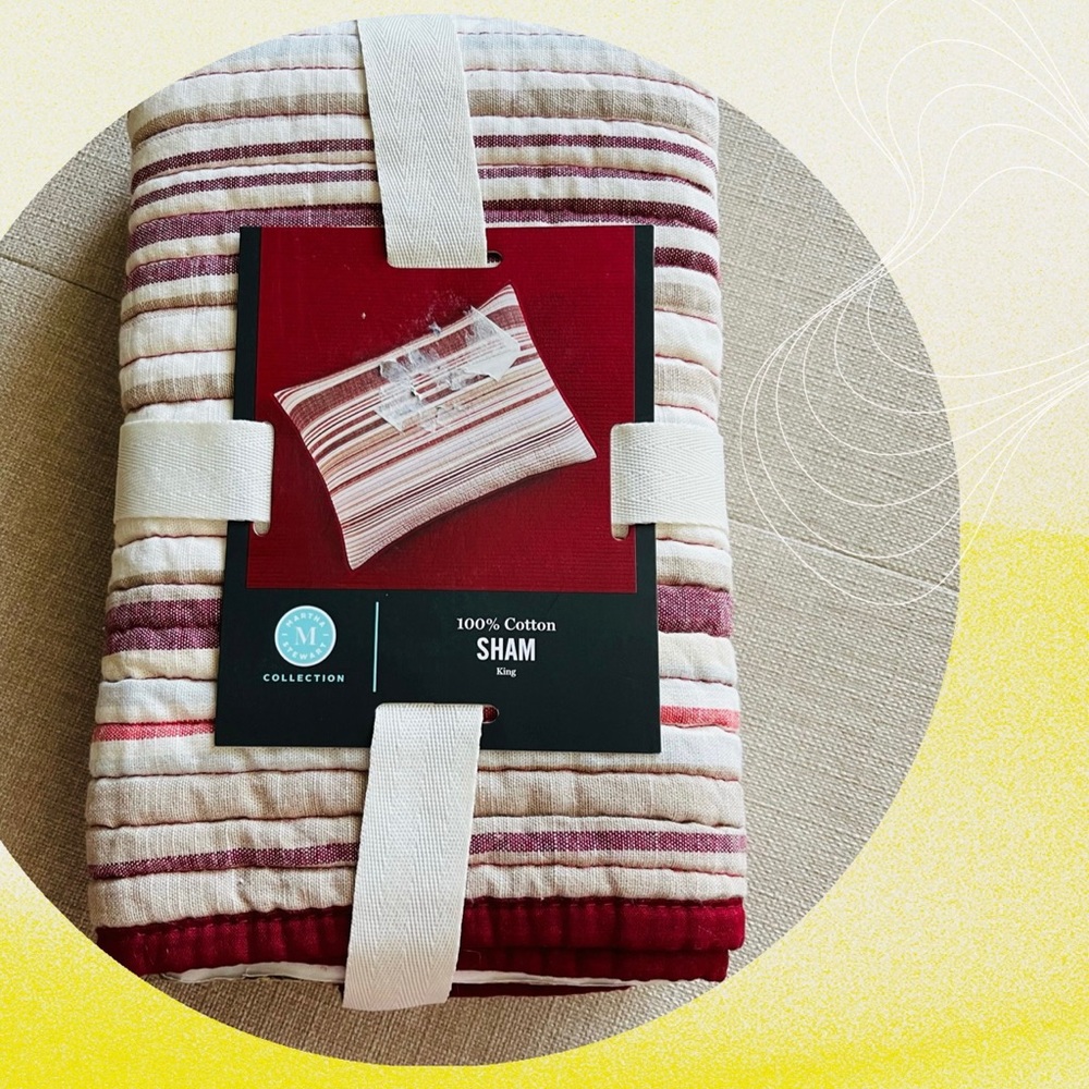 Martha Stewart pillow sham